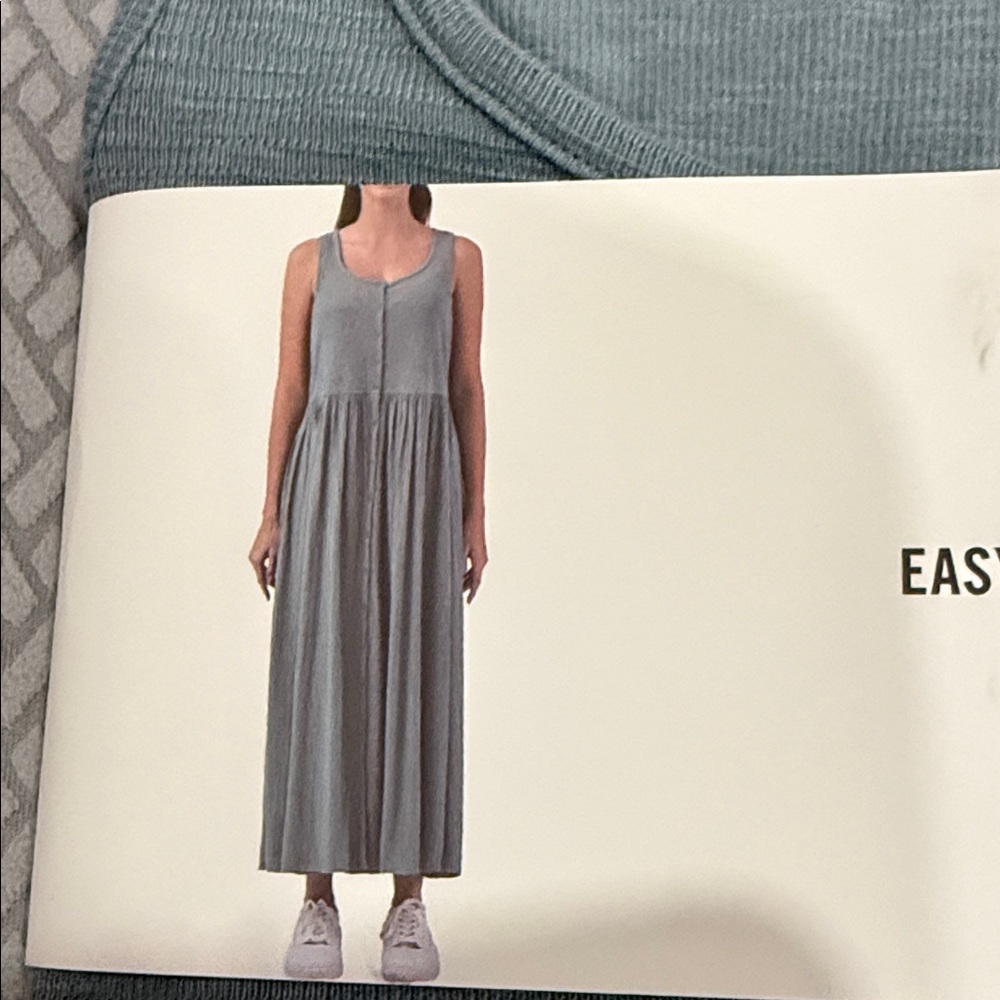 Frye Teal Button Front Dress size XS - Picture 2 of 7